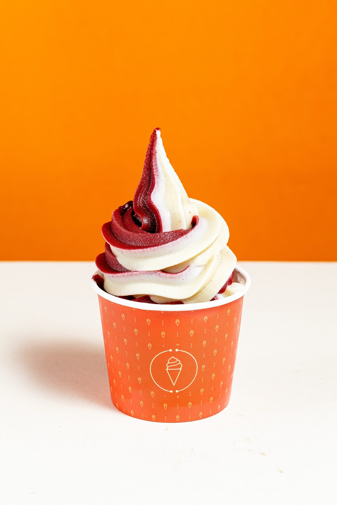 Copo recheado Luckau Soft com twist de baunilha e frutas vermelhas
